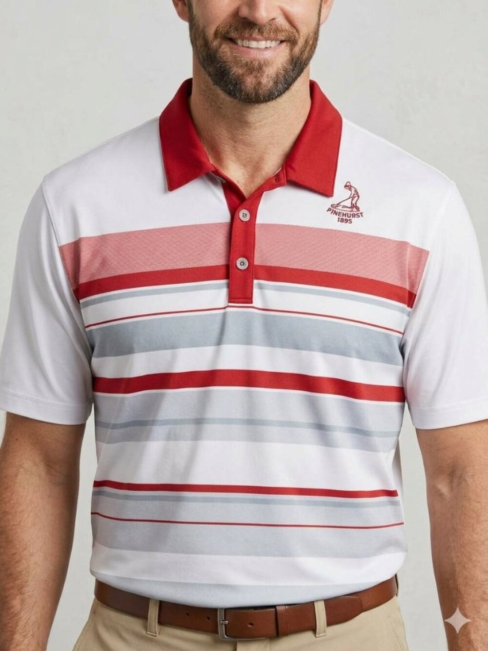 Adidas Golf Climacool Pinehurst Resort 1895 Performance Polo Shirt Men's Size XL
